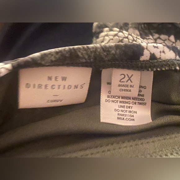 New Direction Womens size 2X Swimsuit-NEW - Picture 3 of 3